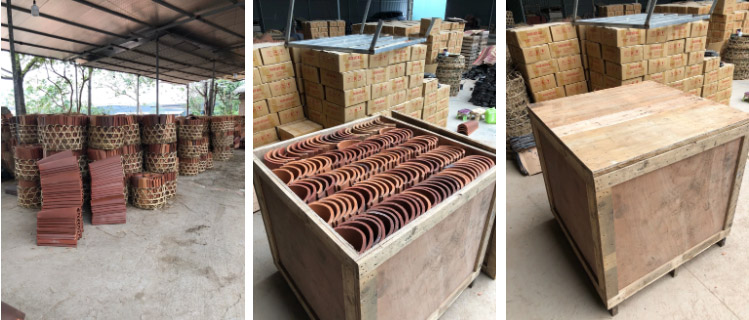 packing and delivery spanish roof tiles around the world