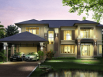 Ngói phẳng sử ManVillas lợp nhà mái thái