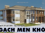 gạch men khô gốm sứ HL
