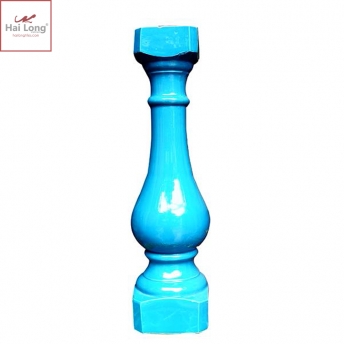 Con tiện sứ men xanh da trời 01