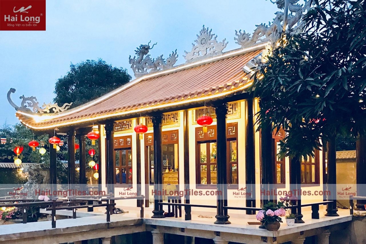 Ngói âm dương Bát Tràng