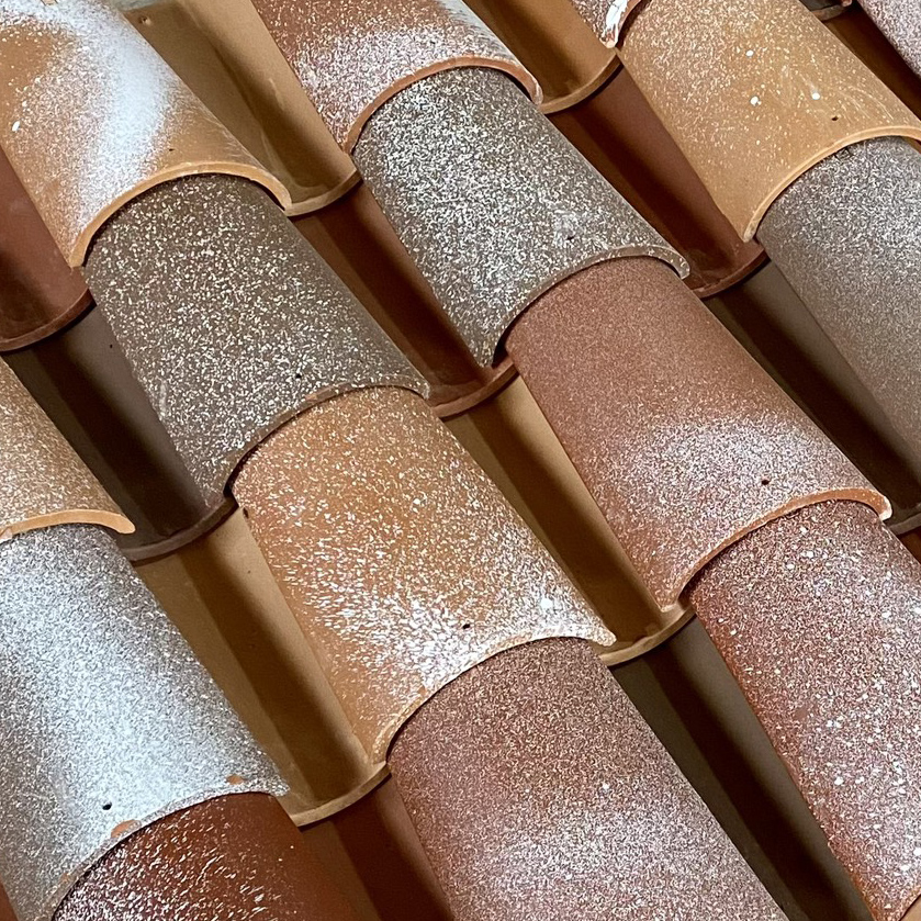 ngói địa trung hải phong cách tuyết rơi bắc âu