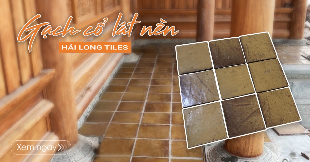 gạch lát nền giả cổ