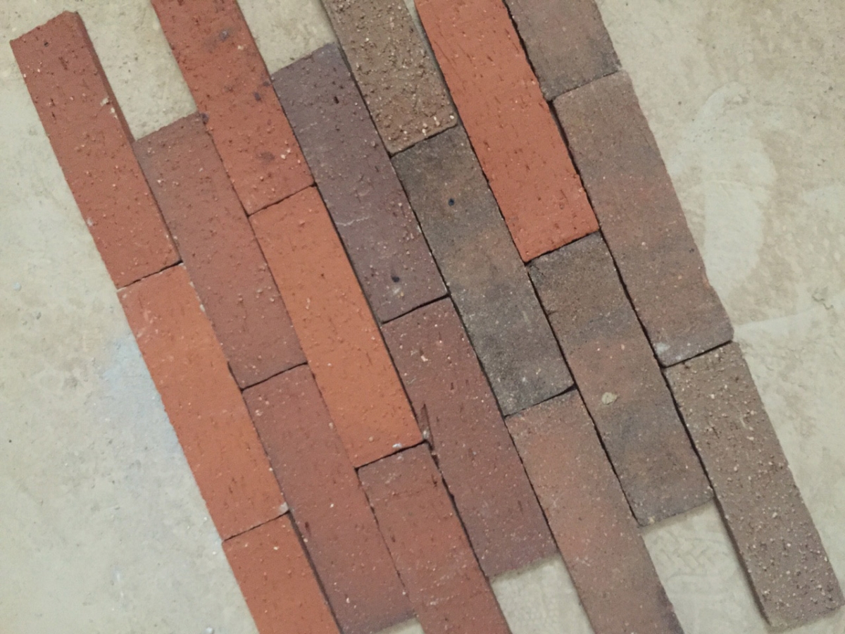 gạch thẻ cổ ốp tường