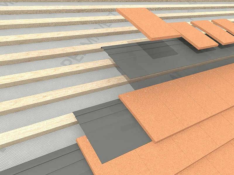 Lợp ngói ManVillas có gờ