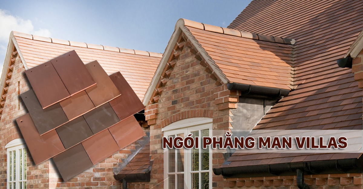 ngói phẳng ManVillas Hải Long tiles