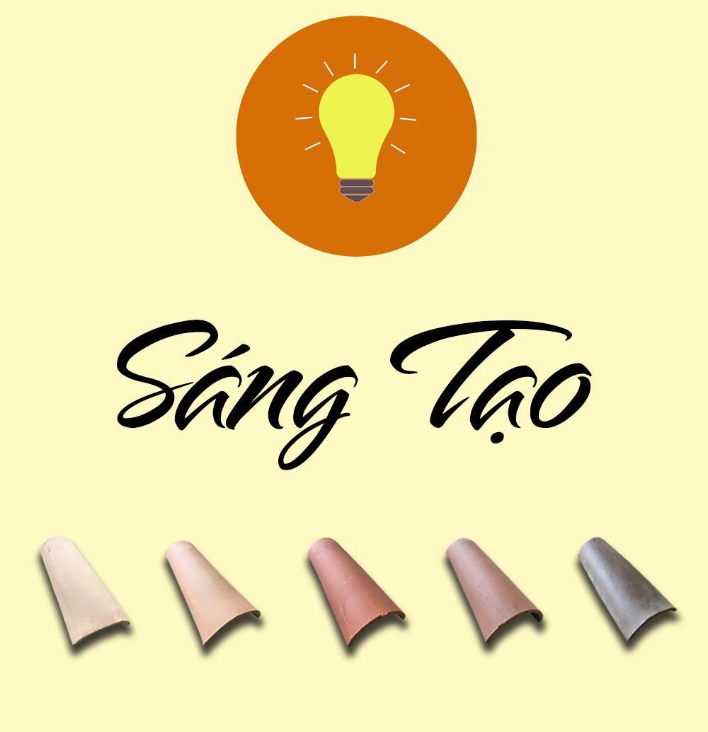 sáng tạo với ngói medieriano