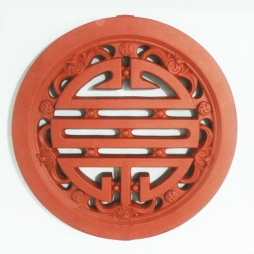 Gạch thông gió Bát Tràng tròn họa tiết dơi - Hải Long Tiles