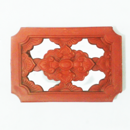 Gạch thông gió đất nung hoa mây 30x20 cm