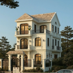 ngói ManVillas gỗ tuyết tùng