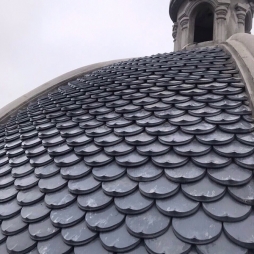 ngói mũi hài lợp biệt thự Pháp ngói Hải Long ngói mũi hài lợp biệt thự Pháp ngói Hải Long