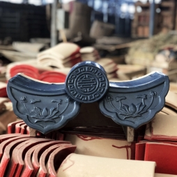 ngói âm dương bleu fonte Hải Long