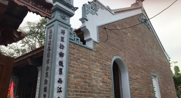 Gạch xây nhà thờ họ - Hải Long Tiles Bát Tràng