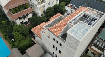 Kiến trúc mái ngói Địa Trung Hải tại Tây Hồ hinh 3