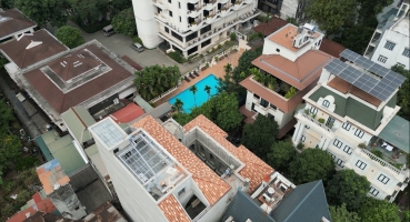 Kiến trúc mái ngói Địa Trung Hải tại Tây Hồ hinh 1