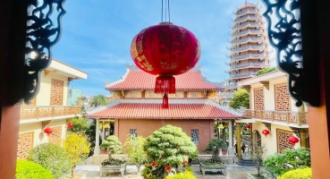 Ngói âm dương Hải Long với kiến trúc chùa Long Khánh Bình Định