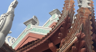 Mái chùa Tranh Ninh Giang Hải Dương