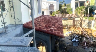 công trình ngói địa trung hải ĐakTô - KonTum