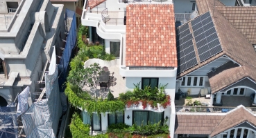 Biệt thự nhà phố mái Mediteriano Địa Trung Hải