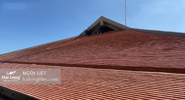 ngói liệt - ngói phẳng đất nung Hải Long tiles