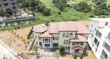 Ngói địa trung hải Hải Long kiến trúc thi công tại Tam Đảo - Vĩnh Phúc