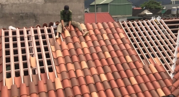 Kiến trúc ngói Mediteriano anh Tú tại Đông Triều - Quảng Ninh hinh 6