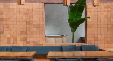 Dự án kiến trúc Pizza 4ps gạch & ngói ĐTH Mediteriano Hải Long