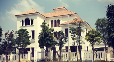 Biệt thự Tp Việt trì Phú Thọ sử dụng ngói Mediteriano Địa Trung Hải hinh 8