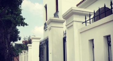 Biệt thự Tp Việt trì Phú Thọ sử dụng ngói Mediteriano Địa Trung Hải hinh 1