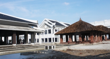 Ngói lợp Nhà hàng tiệc cưới Almaz - Vincom Village Sài Đồng hinh 2