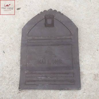 Ngói hài cổ cỡ đại màu nâu sành 01