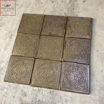 gạch cổ lát nền hoa phù dung gạch cổ lát nền hoa phù dung