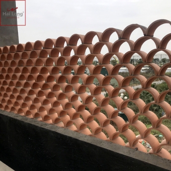 gạch thông gió đất nung