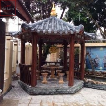 ngói âm dương lợp lầu vọng cảnh