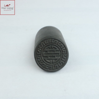 ngói âm dương men ghi