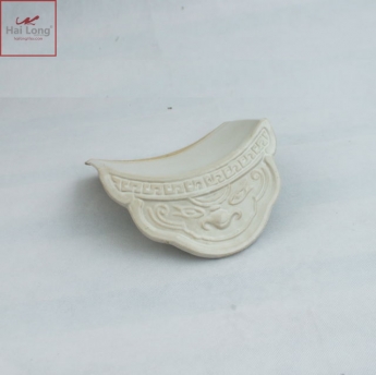 ngói âm dương màu trắng