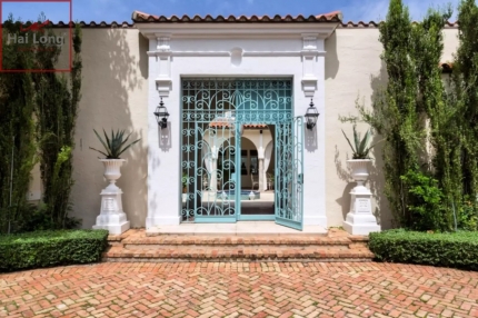 gạch thẻ lát sân vườn nghệ thuật