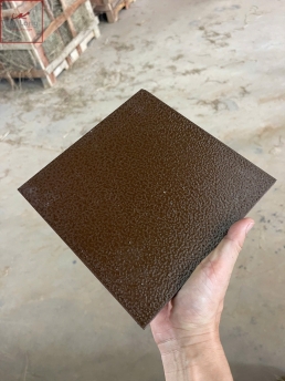 Gạch tráng men thủ công Da Lượn Đậm 01