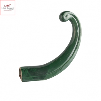 Đao mái men xanh đồng cổ 02 Đao mái men xanh đồng cổ 01