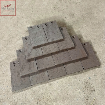 ngói phẳng manvillas gỗ vỏ cây