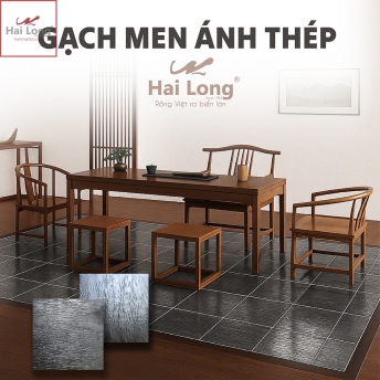 Gạch men ánh thép vân gỗ 01