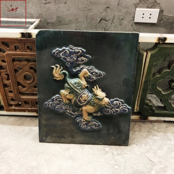 Gốm kiến trúc Tâm linh - Linh vật Lân trong Tứ linh