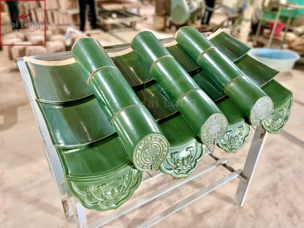 Ngói âm dương Bát Tràng