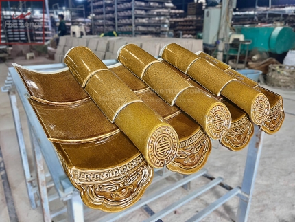 Ngói âm dương Bát Tràng