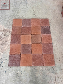 gạch lát sân vườn vân mây