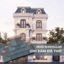 ngói phẳng ManVillas màu Ghi Xám Đá Thô_2