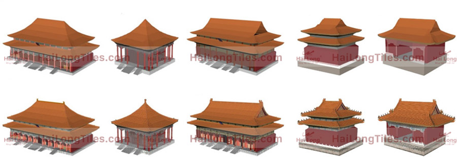 ý tưởng lợp ngói âm dương